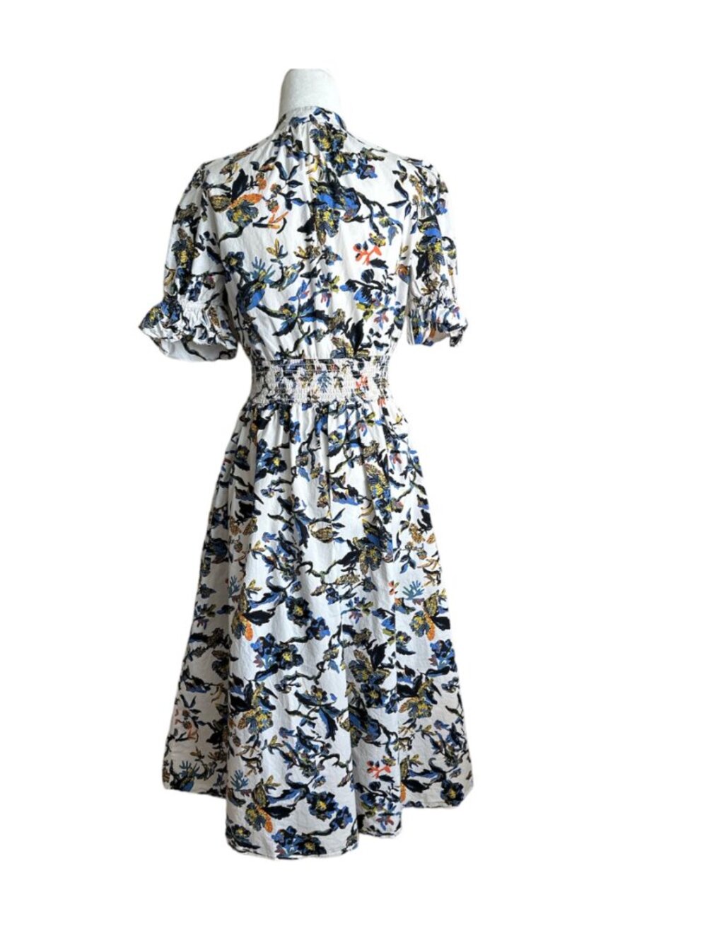 Diane von Furstenberg Floral Erica Dress in Fauna Toile Womens Aline fit and - Picture 6 of 16